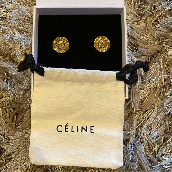 Celine Jewelry - ❗️Price firm❗️Vintage Celine stud earrings